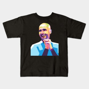 Pep goat guardiola Kids T-Shirt